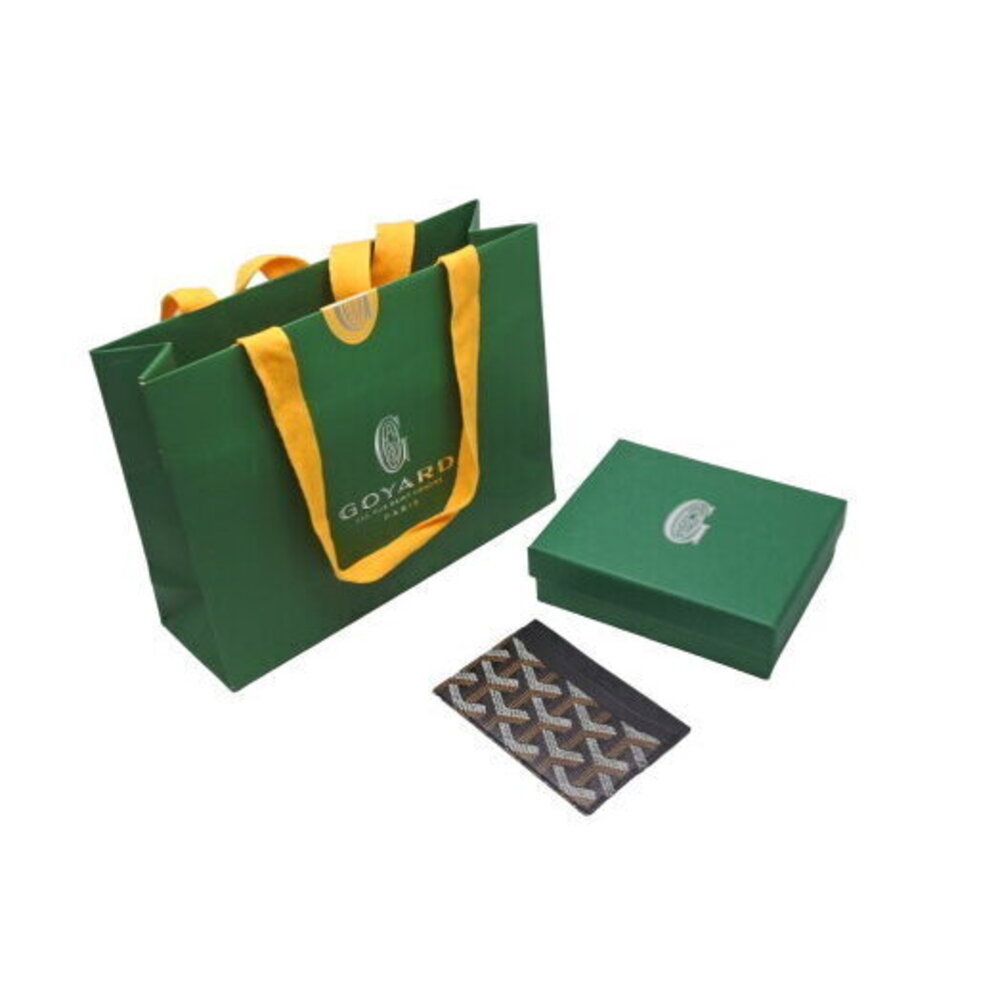 GOYARD Saint Sulpice Card Wallet canvas black